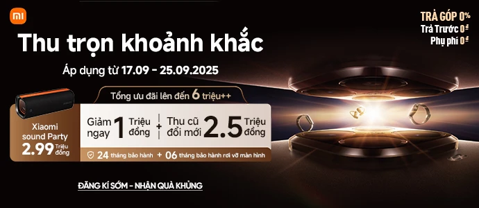 XIAOMI 15T SERIES<br />Ưu đãi đăng ký sớm